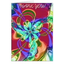 Jenniflower #22, THANK YOU! cards by hadleymonster Jenniflower #22, THANK YOU! cards