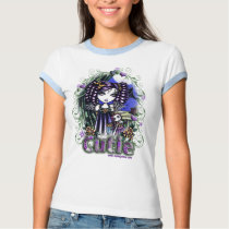 Jenny Cute Gothic Rag doll Blue Top t-shirts by mykajelina Jenny Cute Gothic Rag doll Blue Top t-shirts