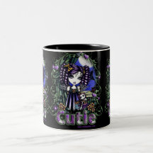 Jenny Cute Little Patchwork Angel Mug