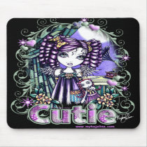 Jenny Cute Rag Doll Angel Mouse Pad mousepads by mykajelina Jenny Cute Rag Doll Angel Mouse Pad mousepads