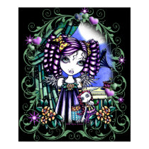 Jenny Cute Rag Doll Angel Poster posters