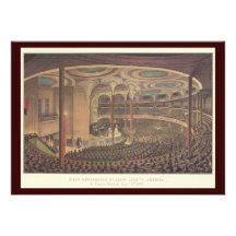 Jenny Lind, Swedish Opera Singer Custom Invitations