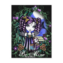 "Jenny" Rag Doll Valentine's Day Angel Postcard