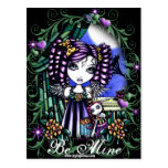 "Jenny" Rag Doll Valentine's Day Angel Postcard