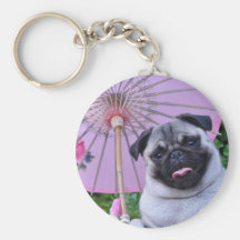 Jenny The Pug - Key Chain