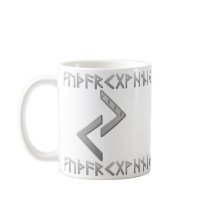 Jera Rune grey Coffee Mugs