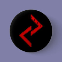 Jera Rune red buttons