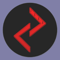 Jera Rune red stickers