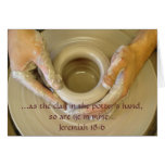 Jeremiah 18:6 - Blank Inside Cards