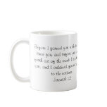Jeremiah 1:5 Personalized Baby Gift Mug