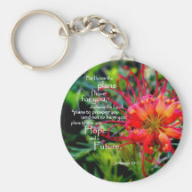 Jeremiah 29:11 A Hope and a Future Key Chain