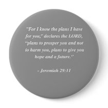 JEREMIAH 29:11 Bible Verse Pin
