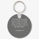 JEREMIAH 29:11 Bible Verse keychains by Christianity JEREMIAH 29:11 Bible Verse keychains