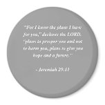 JEREMIAH 29:11 Bible Verse magnets