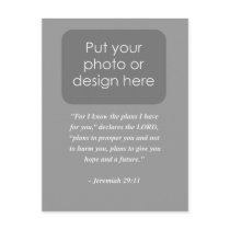 JEREMIAH 29:11 Bible Verse Postcard