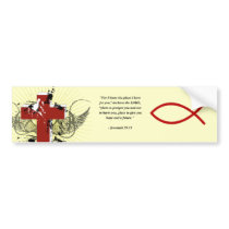 JEREMIAH 29:11 BUMPER STICKERS