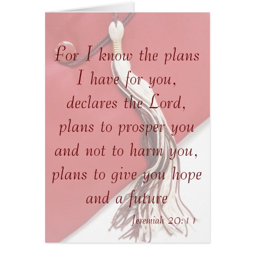 jeremiah 29 11 graduation card zazzle jeremiah 29 11 graduation card zazzle