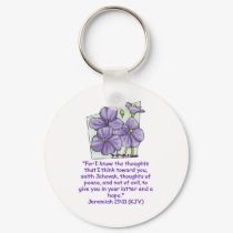 Jeremiah 29:11 keychains