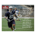 Jeremiah 29:11 Lacrosse Print