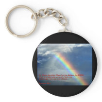 Jeremiah 29:11 Rainbow Key Chain