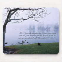 Jeremiah 29:11 Scripture Mousepad