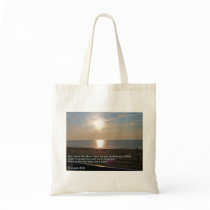 Jeremiah 29:11 Sunrise Canvas Bags