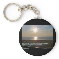 Jeremiah 29:11 Sunrise Key Chain