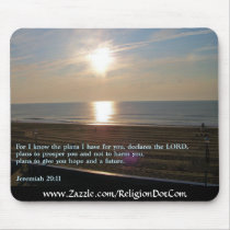 Jeremiah 29:11 Sunrise Mouse Pad