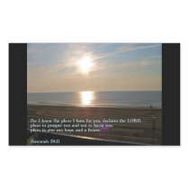 Jeremiah 29:11 Sunrise Sticker