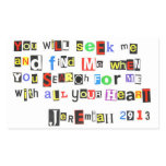 Jeremiah 29:13 sticker