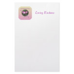 Jeremiah 31:3 ~ Loving Kindness Personalized Stationery