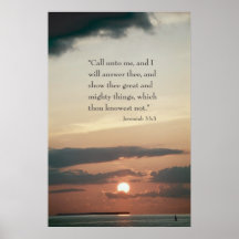 Jeremiah 33:3 print