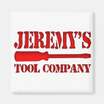 Jeremy's Tool Company Fridge Magnets