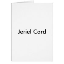Jeriel Card by jeriel Jeriel Card