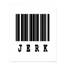 jerk barcode design posters by doonidesigns jerk barcode design posters