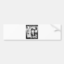 Jerry Atric Stains Tribute by Tracy Otero Bumper Stickers