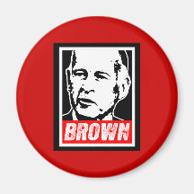 JERRY BROWN 2010 REFRIGERATOR MAGNET