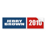 JERRY BROWN FOR GOVERNOR BUMPER STICKERS