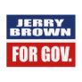 JERRY BROWN FOR GOVERNOR POST CARDS