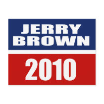 JERRY BROWN FOR GOVERNOR postcards