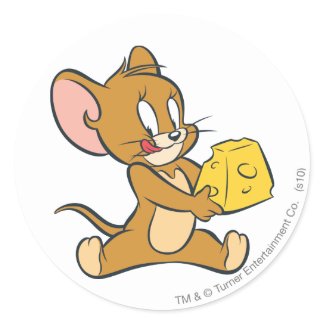 Jerry Likes His Cheese Sticker