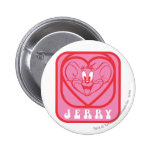 Jerry Pink Hearts buttons