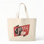 Jerry Red and Black Logo bags