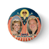 Jerry Wilson & Lisa D for President 2012 Button