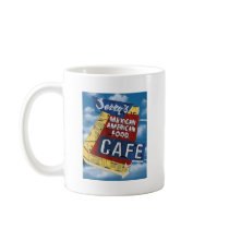 Jerry's Cafe Retro Style Mug