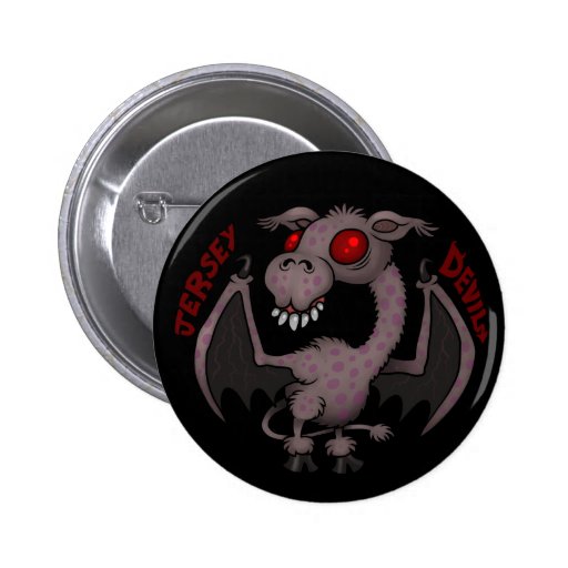 Jersey Devil Pinback Button