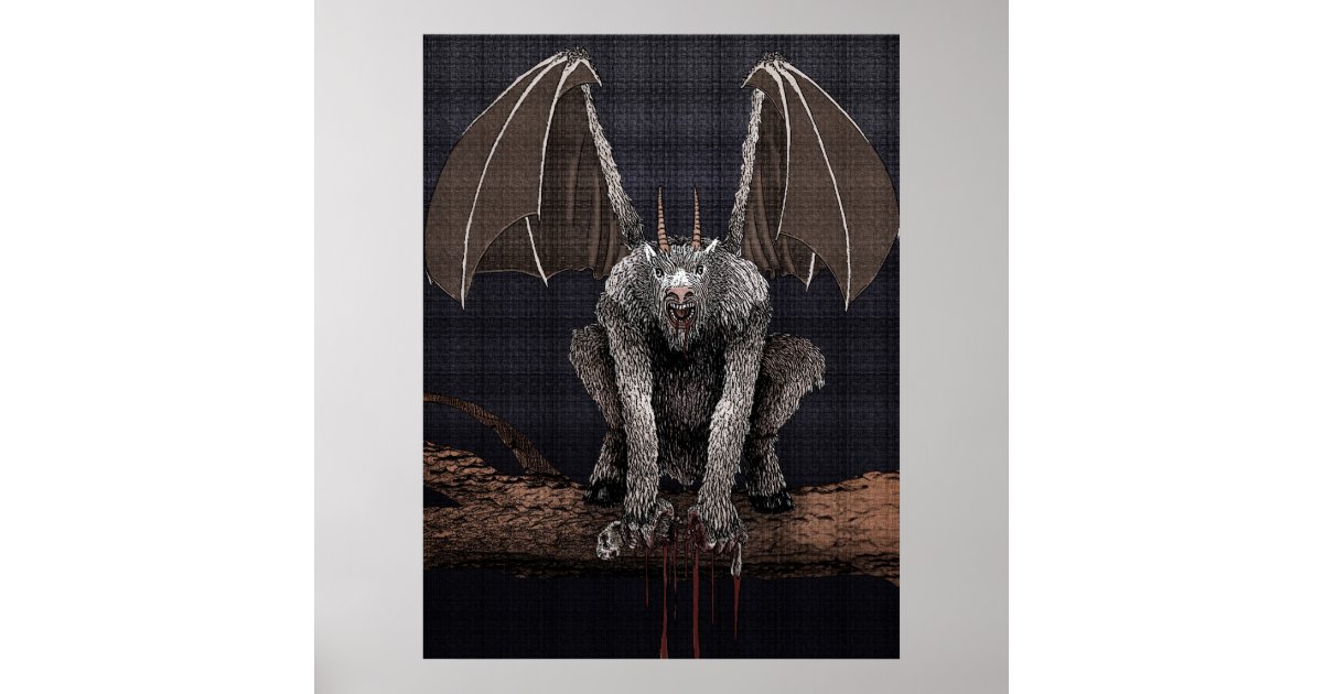 Jersey Devil Poster Zazzle