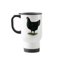 Jersey Giant:  Black Hen Coffee Mugs