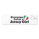 Jersey Girl bumper stickers by magarmor Jersey Girl bumper stickers