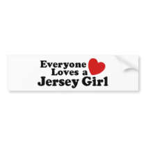 Jersey Girl bumper stickers by magarmor Jersey Girl bumper stickers